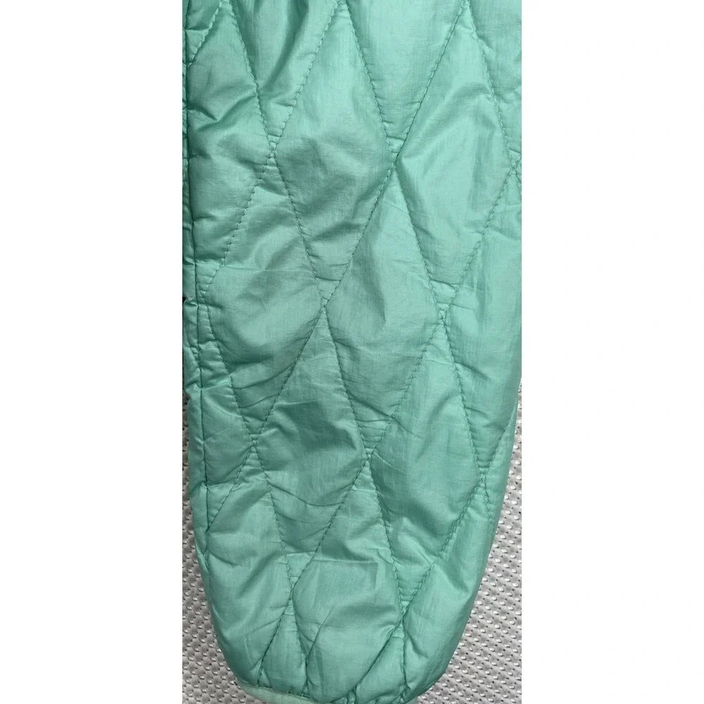 Patagonia Nano Puff Jacket Full Zip Teal Quilted Girl's XL 14 2018 Model